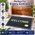 Heavy-Duty Premium PVC Welcome Mat – Durable Anti-Slip Outdoor & Indoor Doormat