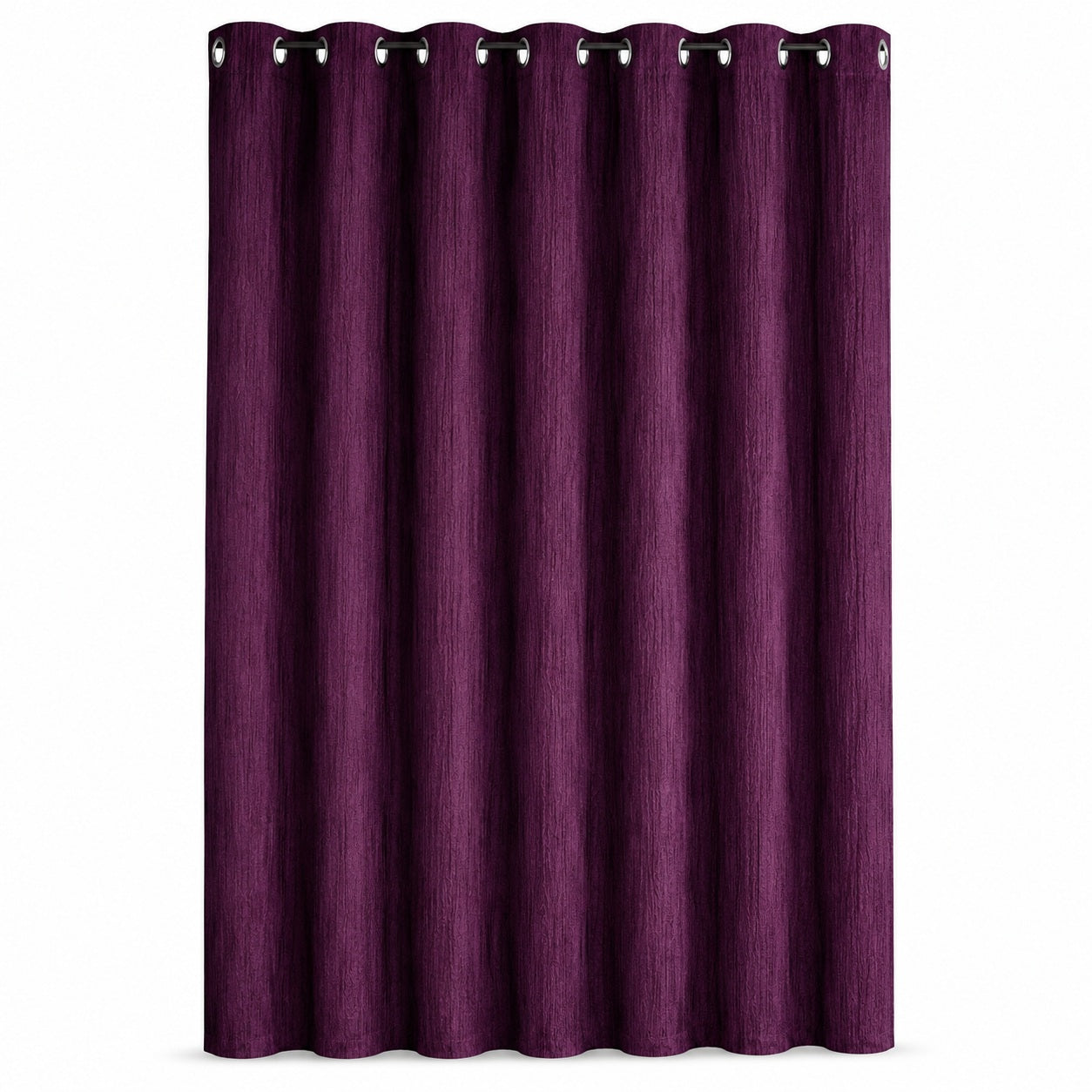 Premium Rich Wine Eyelet Curtains – Elegant Shiny Polyester Drapes for Living Room & Bedroom